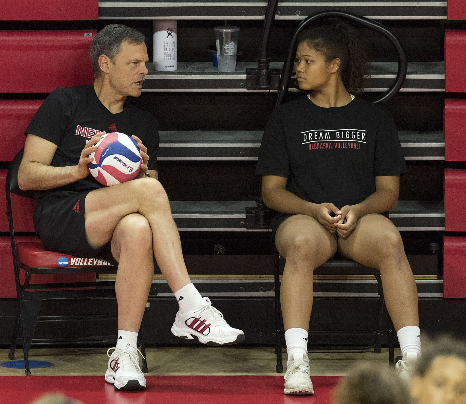 Husker volleyball camp